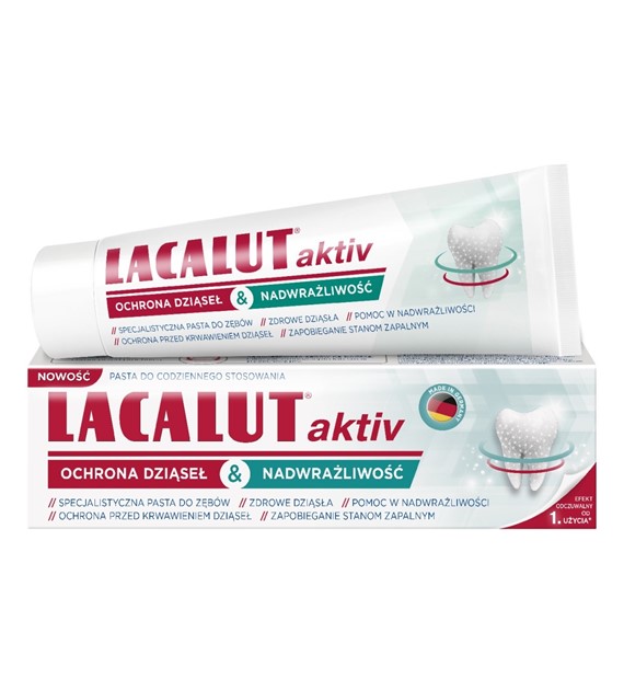 LACALUT PASTA DO ZĘBÓW 75 ML AKTIV & SENSITIVE