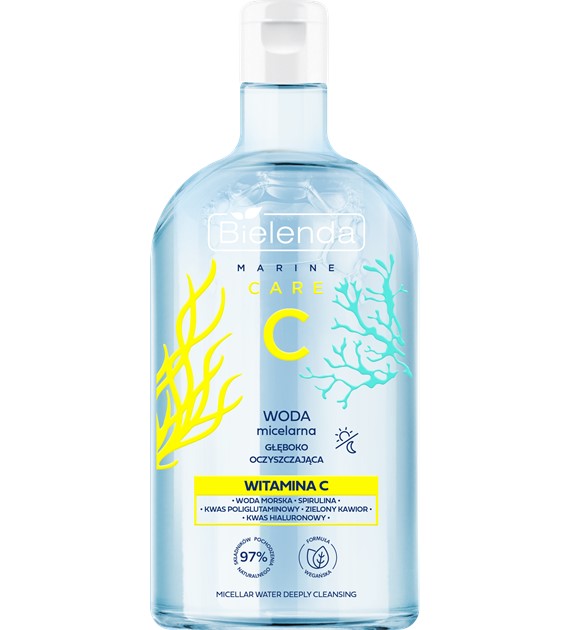 BIELENDA - C MARINE CARE Woda micelarna - głęboko oczyszczająca / 400 ml