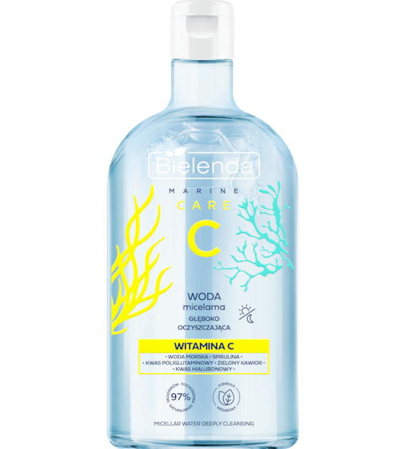BIELENDA - C MARINE CARE Woda micelarna - głęboko oczyszczająca, 400 ml