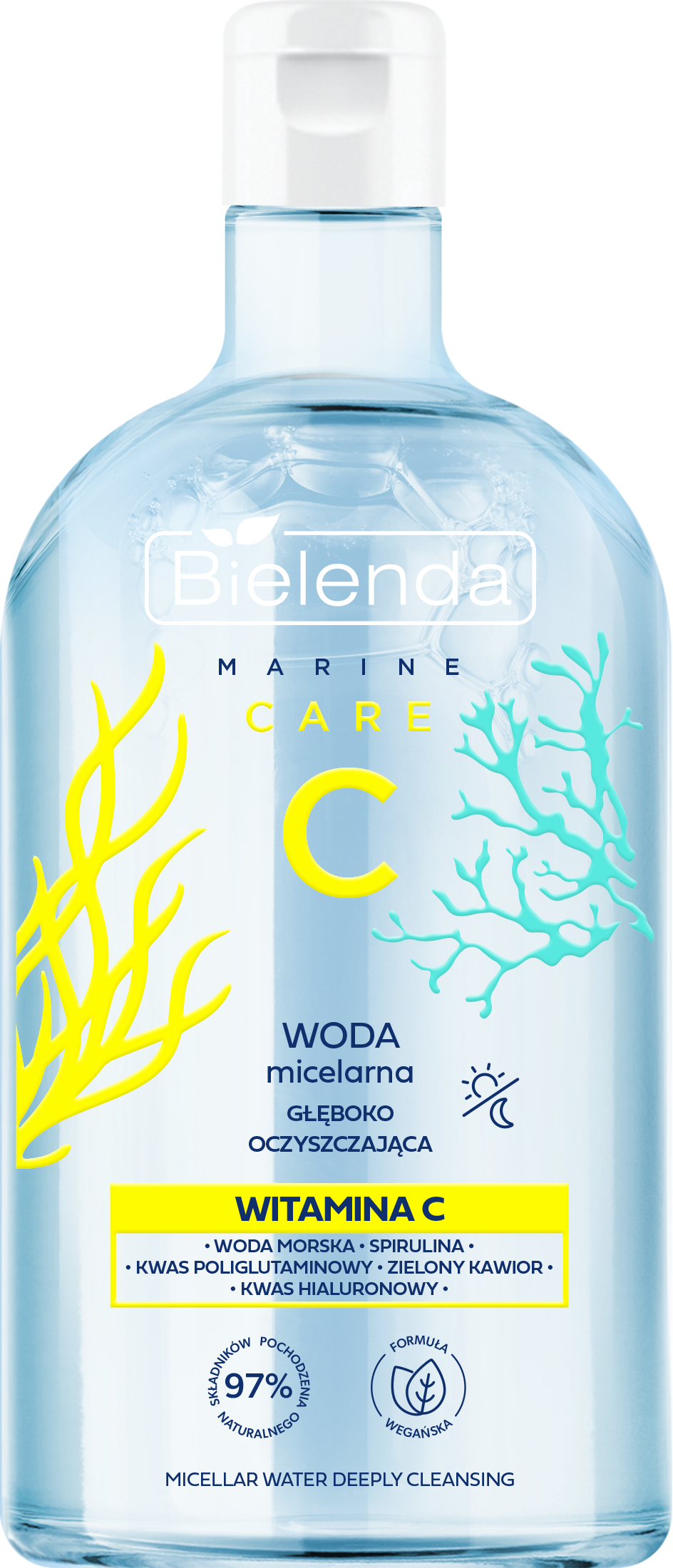 BIELENDA - C MARINE CARE Woda micelarna - głęboko oczyszczająca, 400 ml