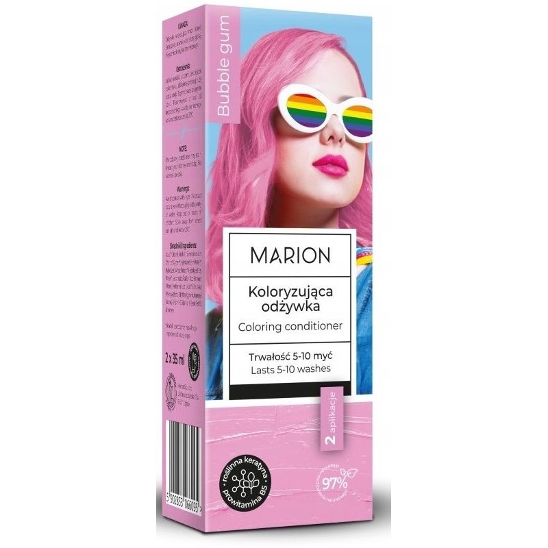 ODŻYWKA DO WŁOSÓW KOLORYZUJĄCA 35MLX2 BUBBLE GUM
