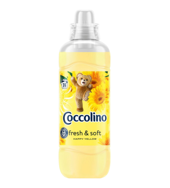COCCOLINO PŁYN DO PŁUKANIA 39P 975ML FRESH&SOFT HAPPY YELLOW