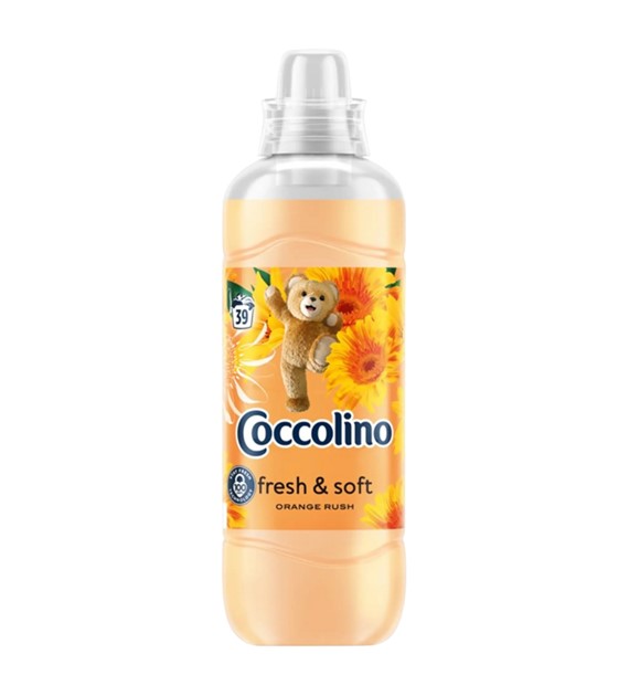 COCCOLINO PŁYN DO PŁUKANIA 39P 975ML FRESH&SOFT ORANGE RUSH