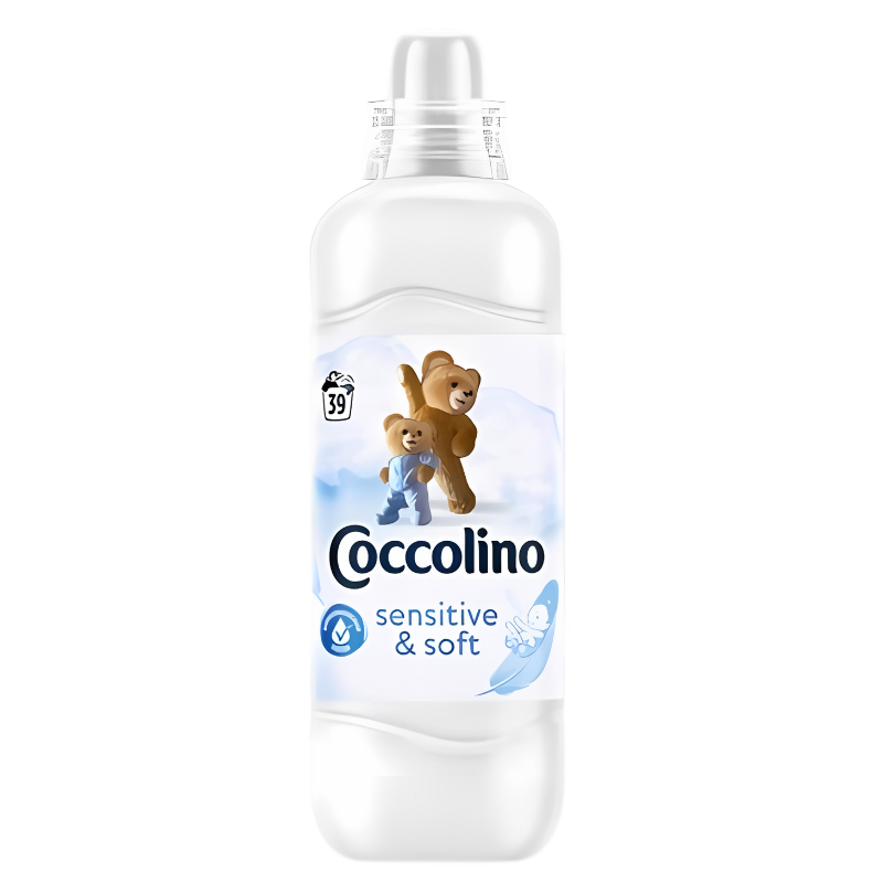 COCCOLINO PŁYN DO PŁUKANIA 39P 975ML SENSITIVE & SOFT