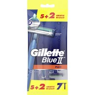 GILLETTE  MASZYNKA DO GOLENIA JEDNOCZĘŚCIOWA M BLUE II PLUS ( 7)