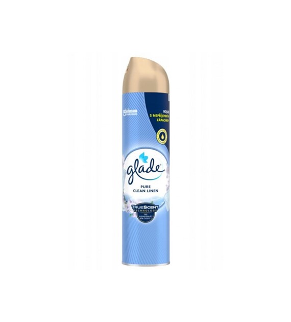 GLADE ODŚWIEŻACZ POWIETRZA SPRAY 300ML PURE CLEAN LINEN