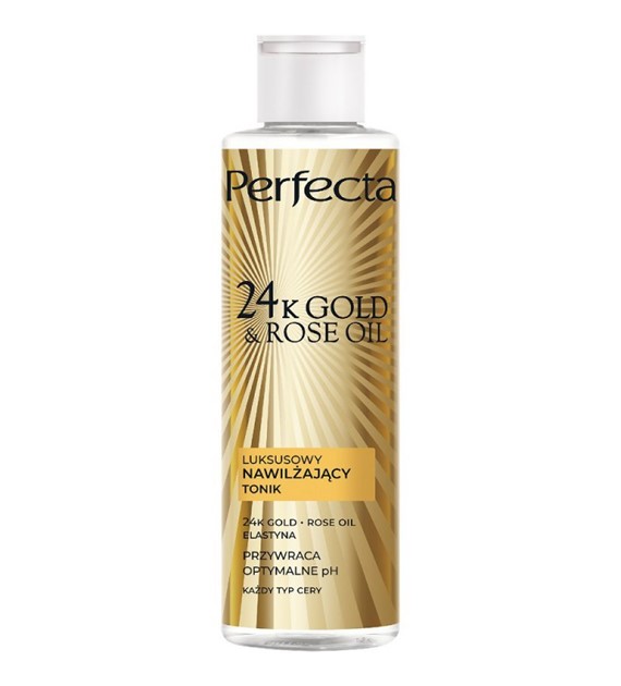 24K GOLD&ROSE TONIK 195ML DOJRZAŁA