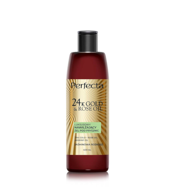 24K GOLD&ROSE ŻEL POD PRYSZNIC 400ML JAŚMINOWA ROZKOSZ NAWILŻAJĄCY