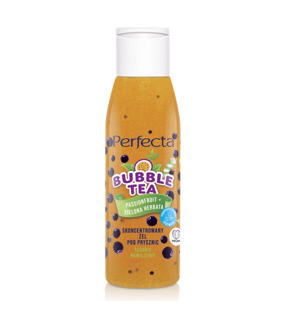 BUBBLE TEA ŻEL POD PRYSZNIC 100ML PASSIONFRUIT+ZIELONA HERBATA SŁODKIE NAWILŻENIE