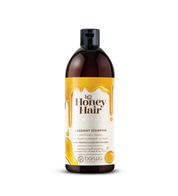 HONEY HAIR SZAMPON NAWILŻAJĄCO-KOJĄCY 480ML