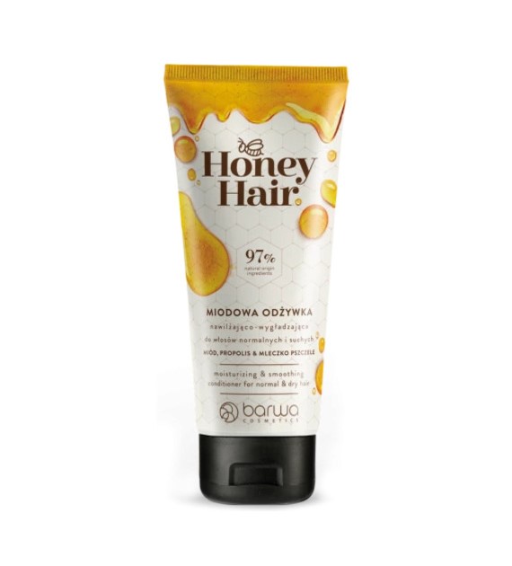 HONEY HAIR ODŻYWKA NAWILŻAJĄCO-WYGŁADZAJĄCA W TUBIE  200ML