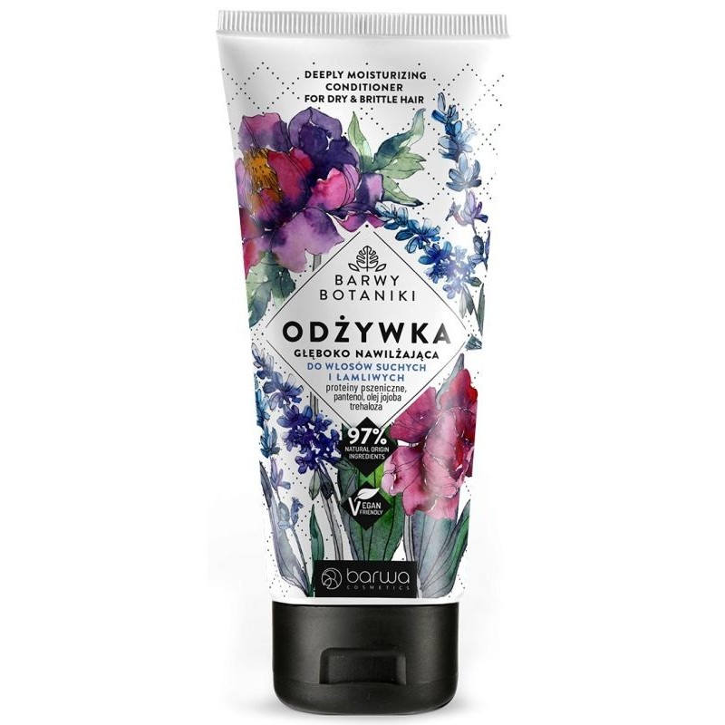 BARWA Barwy Botaniki Odżywka głęboko nawilżająca do włosów suchych i łamliwych 180ml