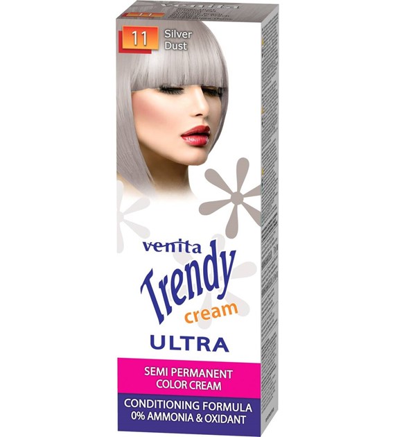 TRENDY CREAM TUBA 75ml 11 SREBRNY PYŁ