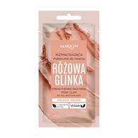 MASECZKA DO TWARZY 8ML RÓŻOWA GLINKA WZMACNIAJĄCA CERA SUCHA I ZMĘCZONA