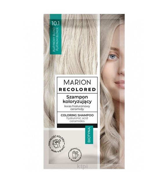 RECOLORED SZAMPON KOL 10.1 PLATYNOWY BLOND/PLATINUM BLONDE