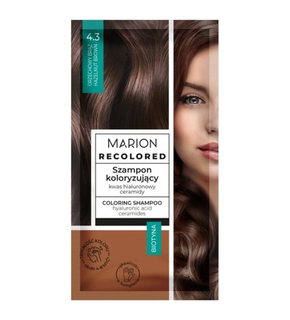 RECOLORED SZAMPON KOL 4.3 ORZECHOWY BRĄZ/HAZELNUT BROWN