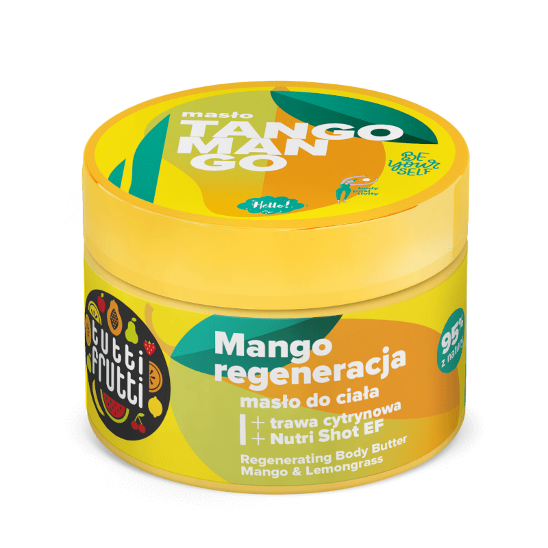 TANGO MANGO MASŁO DO CIAŁA 200ML MANGO+TRAWA CYTRYNOWA+NUTRI SHOT EF