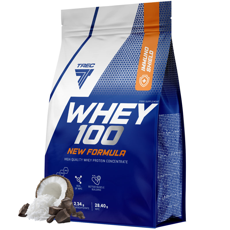 WHEY 100 NEW FORMULA  700g CHOCOLATE-COCONUT