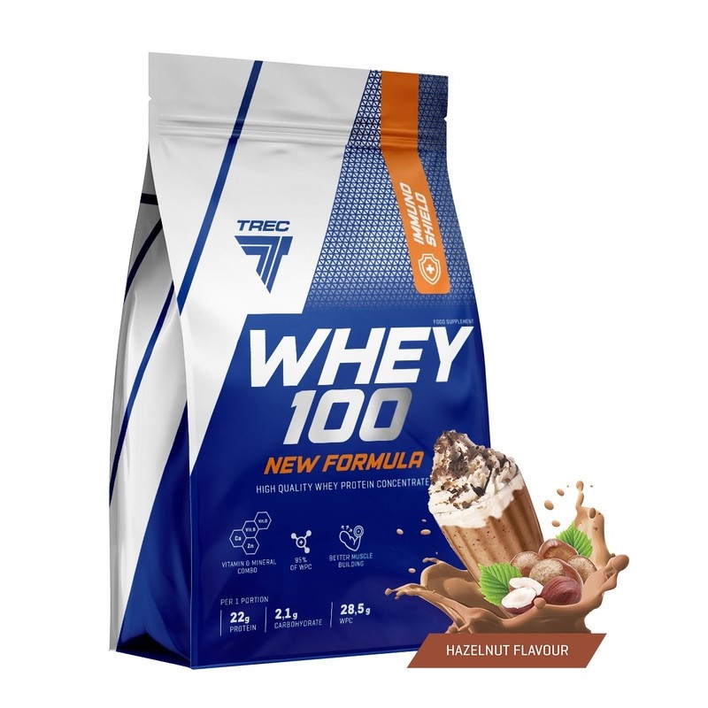 WHEY 100 NEW FORMULA  700g HAZELNUT
