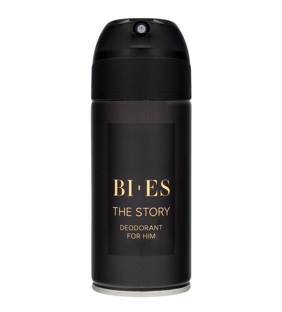 BI-ES MEN DEZODORANT SPRAY 150ML THE STORY