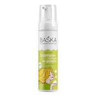 BAŚKA Szampon do włosów nawilżający w piance - jabłuszkowy 200 ml