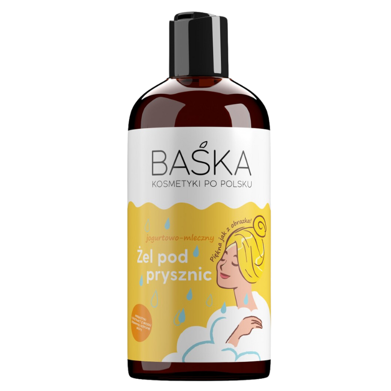 BAŚKA Jogurtowo Mleczny Żel pod prysznic 500ml