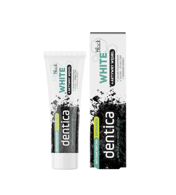 TOŁPA Dentica Pasta do zębów Black White 75ml