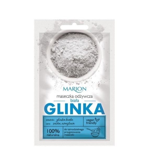 MARION SPA -Biała glinka maseczka odżywcza  /8g