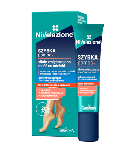 Nivelazione Silnie zmiękczająca maść na odciski, 15 ml