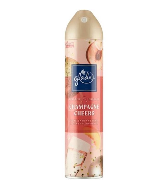 GLADE ESSENCE ODŚWIEŻACZ SPRAY 300ML CAHMPAGNE CHEERS