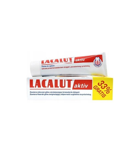 LACALUT PASTA DO ZĘBÓW 75 ML  AKTIV