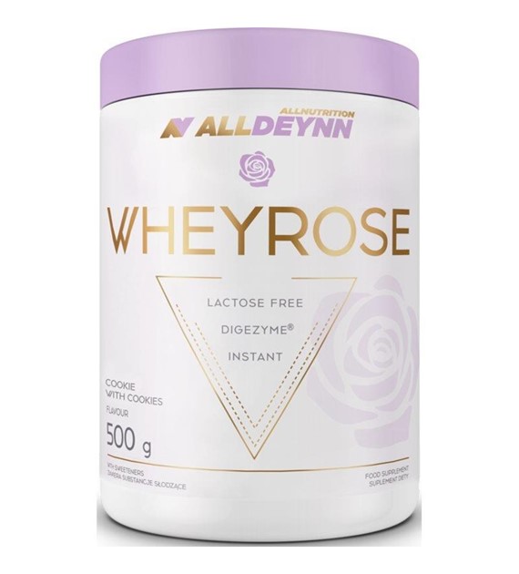 ALLNUTRITION ALLDEYNN WHEYROSE 500g COOKIE WITH COOKIES