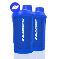 ALLNUTRITION SHAKER 600ML 1 szt STUNNING BLUE 2LOGO