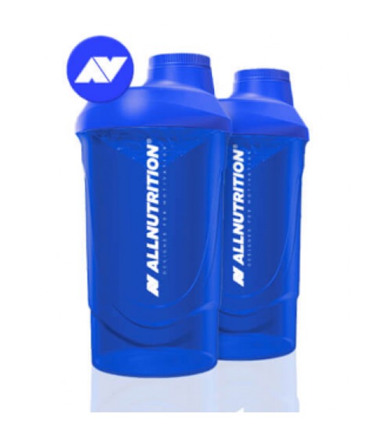 ALLNUTRITION SHAKER 600ML 1 szt STUNNING BLUE 2LOGO