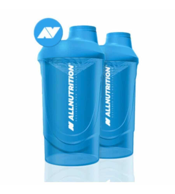 ALLNUTRITION SHAKER 600ML 1 szt SHOCKING BLUE 2LOGO