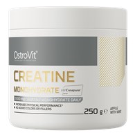 OstroVit Monohydrat Kreatyny Creapure 250 g - Jabłkowo - miętowy
