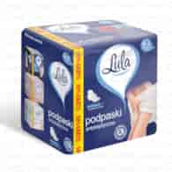 LULA Podpaski higieniczne antyseptyczne - superchłonne 1op.-12szt (8+4 gratis)