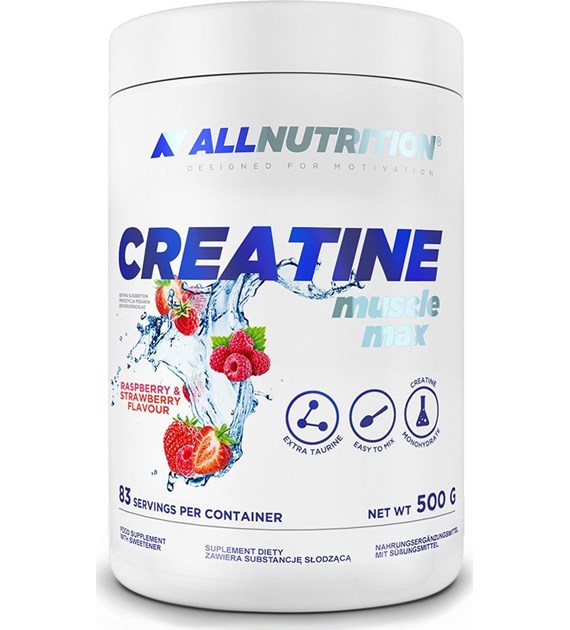 ALLNUTRITION CREATINE MUSCLE MAX truskawka - malina 500 g