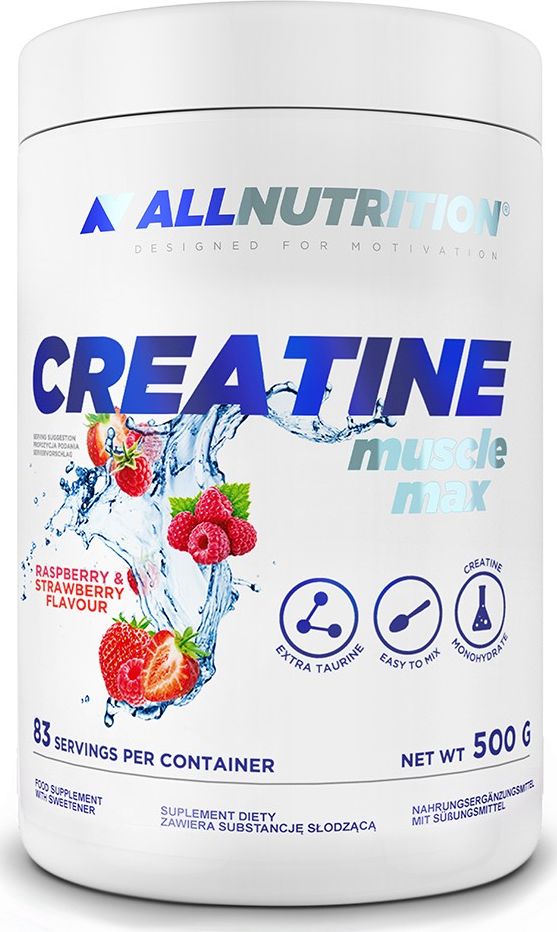 ALLNUTRITION CREATINE MUSCLE MAX truskawka - malina 500 g