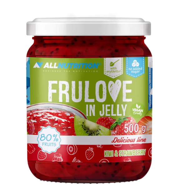 ALLNUTRITION FRULOVE IN JELLY 500 g KIWI & STRAWBERRY