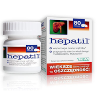 HEPATIL 80 tabletek