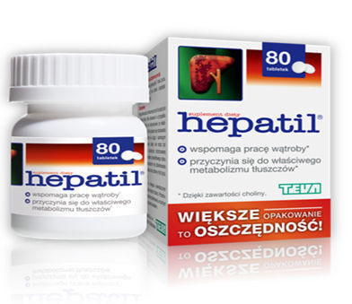 HEPATIL 80 tabletek