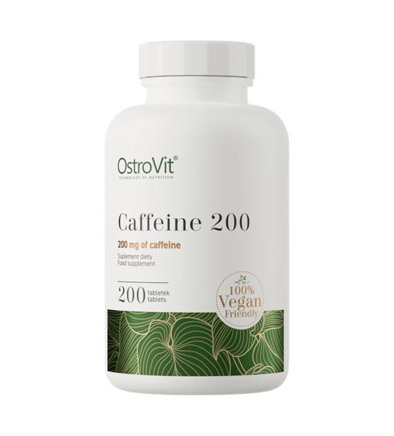 OstroVit Kofeina 200 mg VEGE 200 tabletek