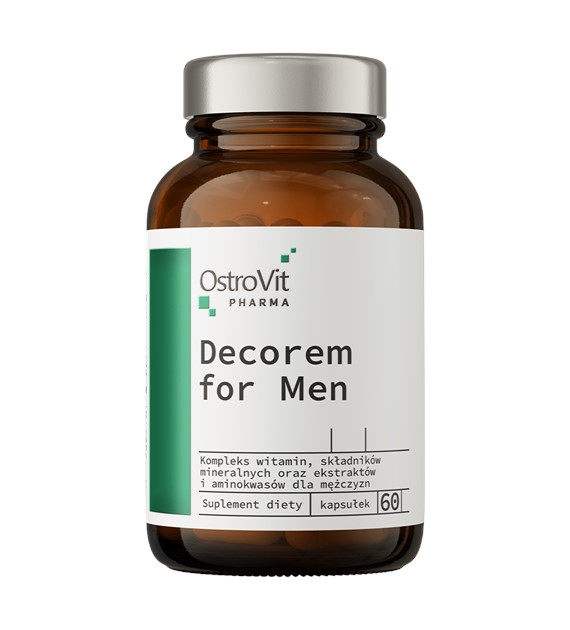 *OstroVit Pharma Decorem For Men 60 kapsułek