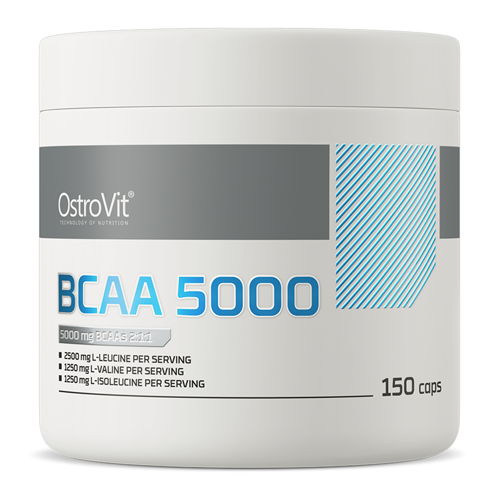 OstroVit BCAA 5000 mg 150 kapsułek