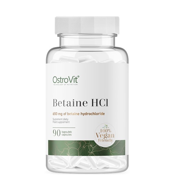 OstroVit Betaina HCl VEGE 90 kapsułek