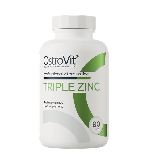 *OstroVit Triple Zinc 90 kapsułek