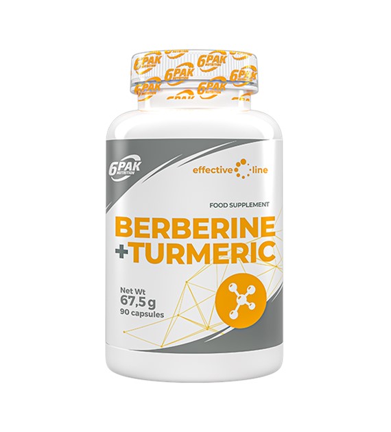 6PAK EL BERBERINE + TURMERIC 90cap