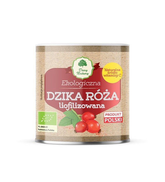 Dzika róża liofilizowana EKO 70g