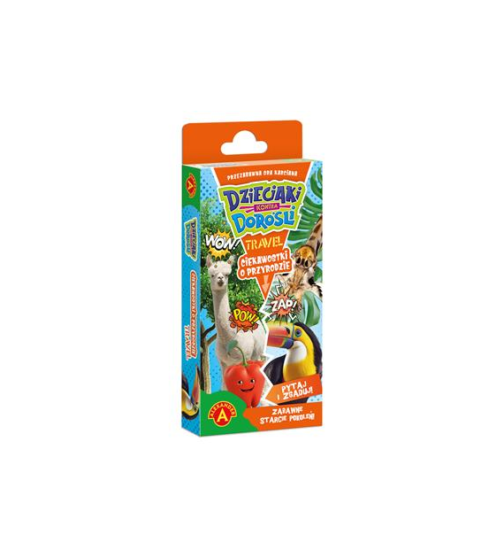 GRA  DZIECIAKI KONTRA DOROŚLI - CIEKAWOSTKI O PRZYRODZIE TRAVEL 2904